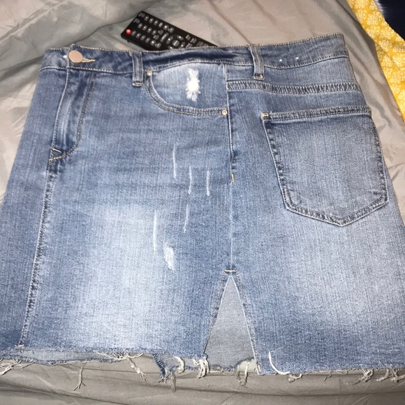 High waisted denim skirt - Picture 5 of 5